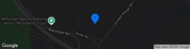 Map showing Manadon Sports Hub