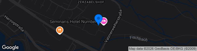 Map showing Max-Morlock-Platz im Sportpark Valznerweiher