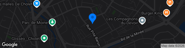 Map showing Stade Pierre Blouen