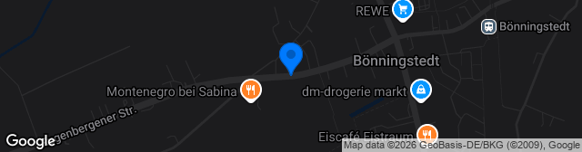 Map showing Werner-Bornholdt-Sportzentrum