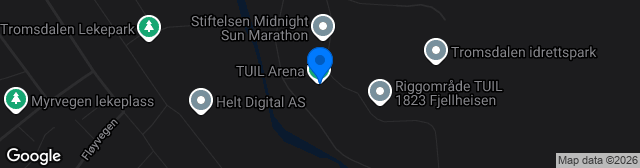 Map showing TUIL Arena