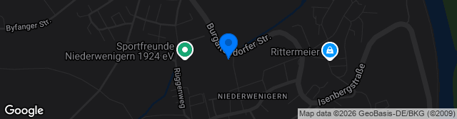 Map showing Glück Auf Sportplatz