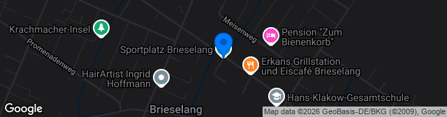Map showing Fichte-Sportplatz