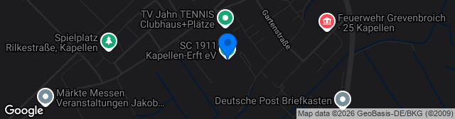 Map showing Erftstadion
