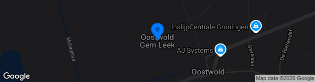 Map showing Sportpark Oostwold