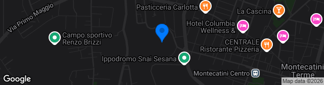 Map showing Stadio Daniele Mariotti