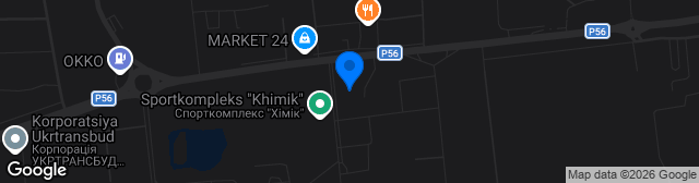 Map showing Olimpiysʹkyy Navchalʹno-Sportyvnyy Tsentr Chernihiv