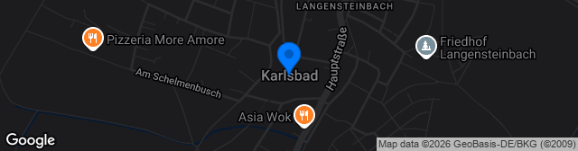 Map showing Bechtle Stadion