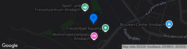 Map showing Xaver-Bertsch-Sportpark