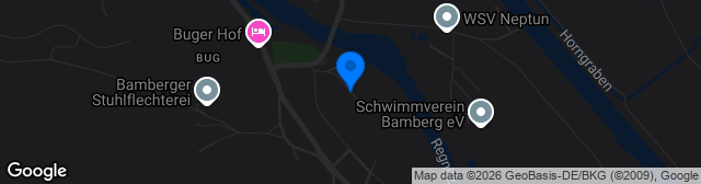Map showing Rudi-Ziegler-Sportanlage Hauptspielfeld