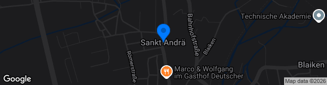 Map showing Stadion Sankt Andrä