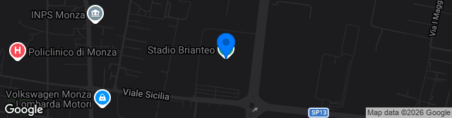 Map showing U-Power Stadium