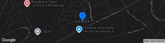 Map showing Terrain Annexe 3 du Venoix
