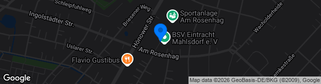 Map showing Sportanlage Am Rosenhag