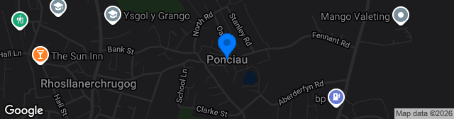 Map showing Ponciau Park