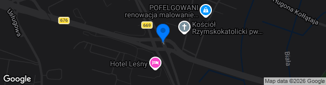 Map showing Ośrodek Szkoleniowy Jagiellonii Białystok