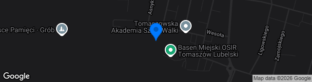 Map showing Stadion Miejski