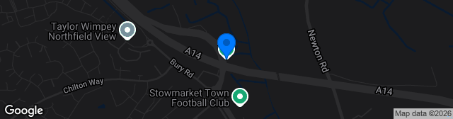 Map showing Greens Meadow Ground