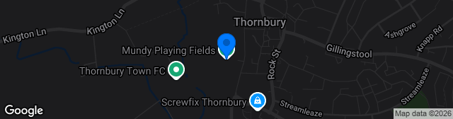 Map showing Mundy Playing Fields