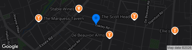 Map showing Oakley Road