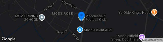 Map showing The Leasing.com Stadium