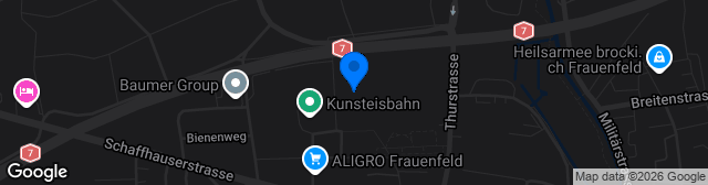 Map showing Stadion Kleine Allmend