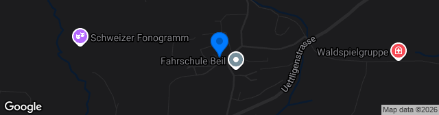 Map showing Kunstrasenfeld Bodenweid 2
