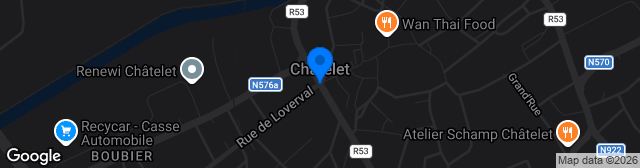 Map showing Complexe des Sablières