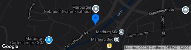 Map showing Stadion an der Gisselberger Straße