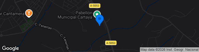 Map showing Estadio Municipal Luis Rodriguez Salvador