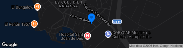 Map showing Camp De Futbol Municipal