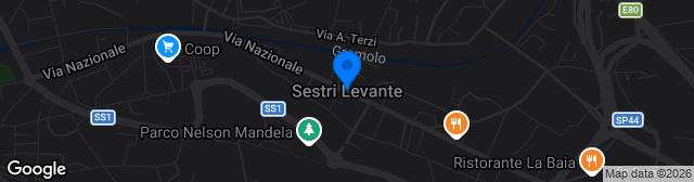 Map showing Stadio Giuseppe Sivori