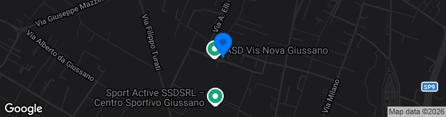 Map showing Centro sportivo comunale Stefano Borgonovo