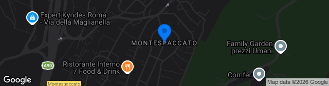 Map showing Campo Sportivo Montespaccato