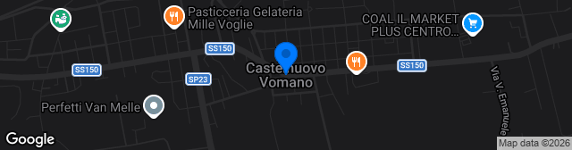 Map showing Campo Comunale