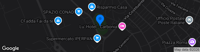 Map showing Stadio Carlo Zoboli