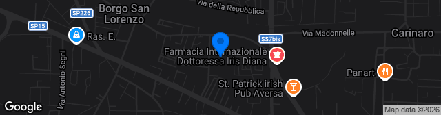 Map showing Stadio Augusto Bisceglia