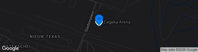 Map showing Cegeka Arena