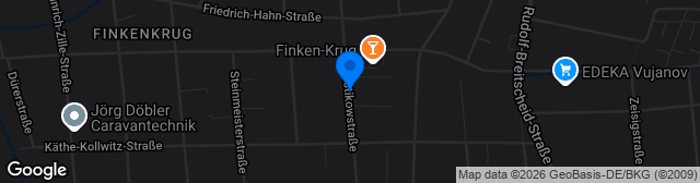 Map showing Sportplatz Leistikowstraße