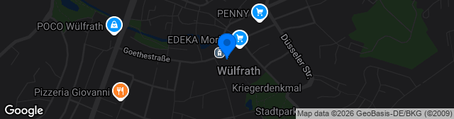 Map showing Lhoist Sportpark