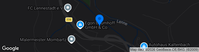 Map showing Hensel Stadion