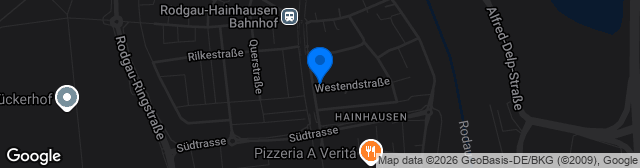 Map showing Maingau-Energie-Stadion