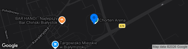 Map showing Stadion Miejski