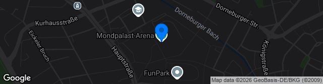Map showing Mondpalast Arena