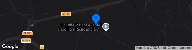 Map showing Campo Municipal Juan Manuel Angelina