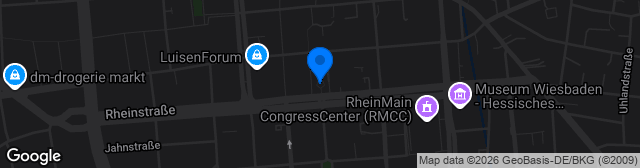 Map showing Rudolf Dychehoff Sportanlage