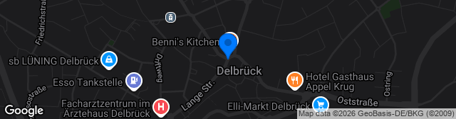 Map showing AM-Stadion