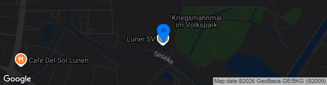 Map showing Kampfbahn Schwansbell Rasen