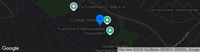 Map showing Sportplatz DSC 99 Hauptplatz Kunstrasen