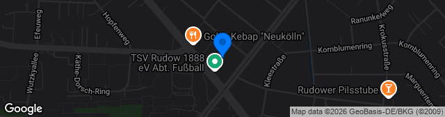 Map showing Sportanlage Stubenrauchstraße